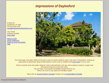 Tablet Screenshot of impressionsofdaylesford.com
